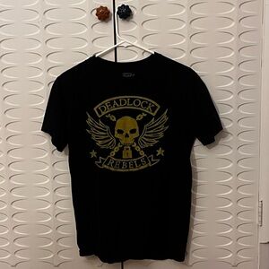 Funko! Junior Size M Ashe Overwatch Deadlock Rebels Video Game Graphic Tee